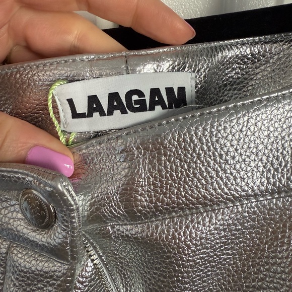 LAAGAM Silver Studio54 Pants - Picture 5 of 6